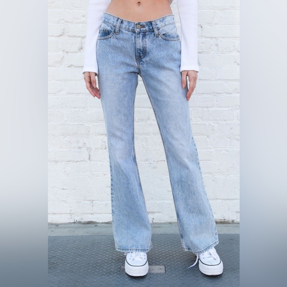 Brandy melville John Galt Quinn jeans low rise - Picture 1 of 2